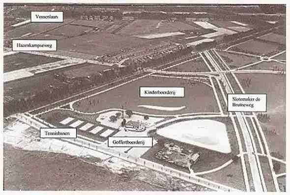 De Goffertboerderij, waarnaar het Goffertpark is vernoemd
