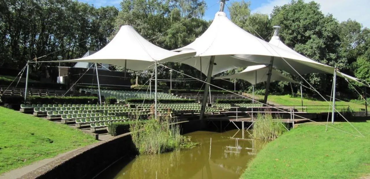Het Openluchttheater de Goffert in het Goffertpark in Nijmegen