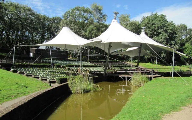 Het Openluchttheater de Goffert in het Goffertpark in Nijmegen